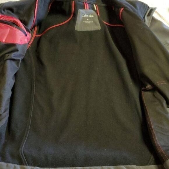 Calvin Klein Water Resistant & Wind Protectant Zippered Pockets Sz M Jacket - Picture 8 of 13